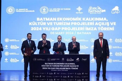 Sanayi ve Teknoloji Bakanı Mehmet Fatih KACIR, Batman’da Desteklenecek Projelerin Lansman Töreni'ne Katıldı