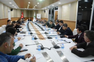 Sulama ve Toplulaştırma Koordinasyon Toplantısı Gerçekleştirildi
