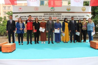 Şanlıurfa'da Arı Yetiştiriciliğine Destek