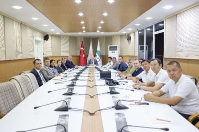 Özbekistan Cumhuriyeti’nden Gelen Agrobank ATB heyetinin GAP İdaresini Ziyareti