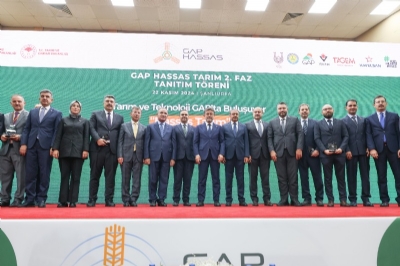 GAP Hassas Tarım 2. Faz Tanıtım Töreni, 22 Kasım Tarihinde Şanlıurfa’da Gerçekleştirildi