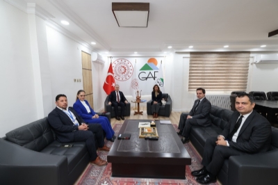UNDP Türkiye Mukim Temsilcisi ve Beraberindeki Heyet GAP İdaresi Başkanlığını Ziyaret Etti