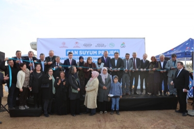 Gaziantep’te GAP İdaresi Desteği ile Tamamlanan Sulama Kanallarına Su Verilmeye Başlandı