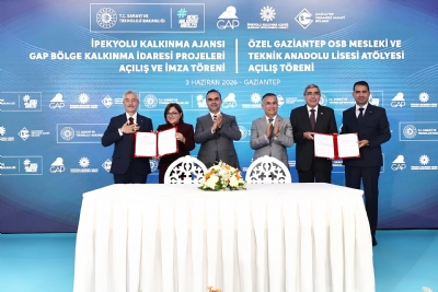 GAP İdaresi Destekli Projelerin Açılış ve Protokol İmza Töreni Gaziantep’te Gerçekleştirildi
