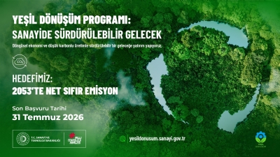 Yeşil Dönüşüm Programı Başvuruları Devam Ediyor