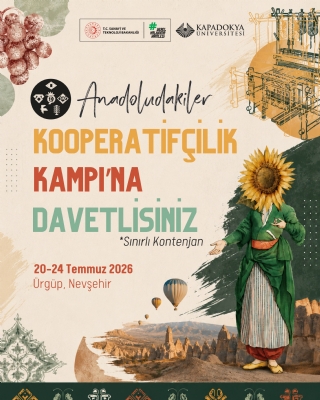 Anadoludakiler Kooperatifçilik Kampı'na Başvurular Başladı