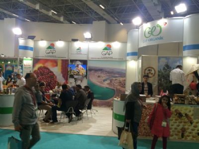 GAP Organik Tarım Küme Projesi ile 7. İzmir Organik Ürünler Fuarı’na Katılım Sağlandı