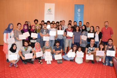 GAP-UNICEF Gençlik İşbirliği ile Yapilan Çalişmalarda, Sosyal Uyum Temel Eğitmen Eğitimi Gerçekleştirildi