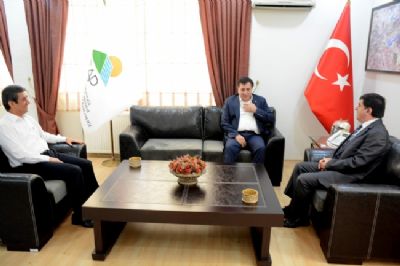 Şanlıurfa Eski Valisi İzzettin Küçük GAP İdaresi’ne Veda Ziyaretinde Bulundu