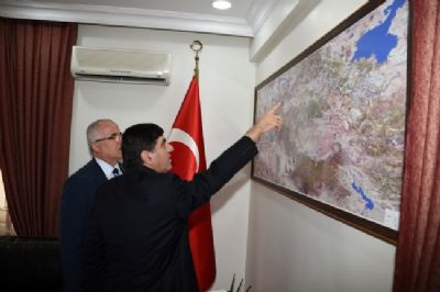 Şanlıurfa Valisi Güngör Azim Tuna GAP İdaresini Ziyaret Etti