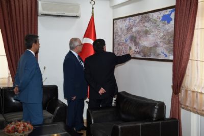 Şanlıurfa Valisi Güngör Azim Tuna GAP İdaresini Ziyaret Etti