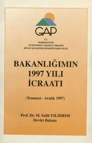 Bakanlığımın 1997 Yılı İcraatı (Temmuz - Aralık 1997)