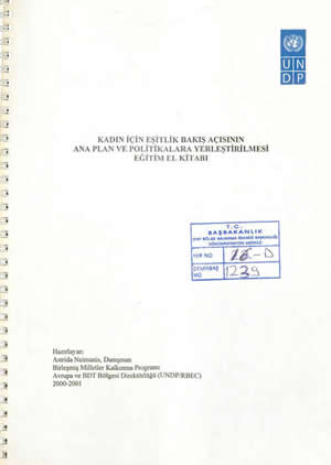 Kadın İçin Eşitlik Bakış Açısının Ana Plan ve Politikalara Yerleştirilmesi Eğitim El Kitabı