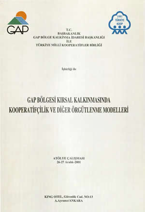Kırsal Kalkınmasında Kooperatifçilik ve Diğer Örgütlenme Modelleri