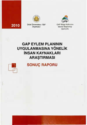 GAP Eylam Planın Uygulanmasına Yönelik İnsan Kaynakları Araştırması