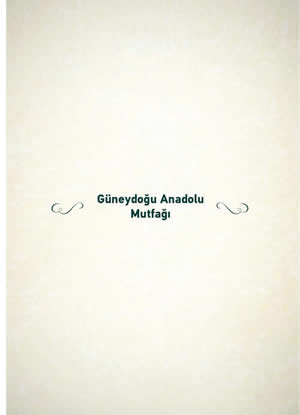 Güneydoğu Anadolu Mutfağı