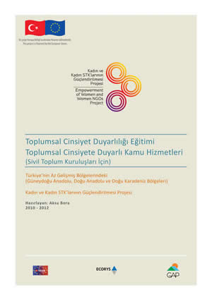 Toplumsal Cinsiyet Duyarlılığı Eğitimi Toplumsal Cinsiyete Duyarlı Kamu Hizmetleri (Sivil Toplum Kuruluşları İçin)