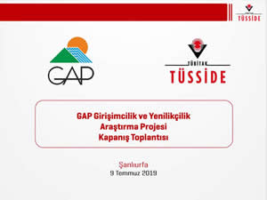 Girişimcilik ve Yenilikçilik Araştırma Projesi Kapanış Toplantısı Sunumu