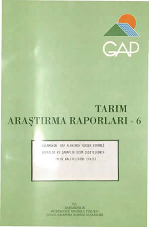 Tarım Araştırma Raporları-6