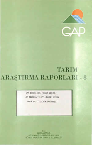 Tarım Araştırma Raporları-8