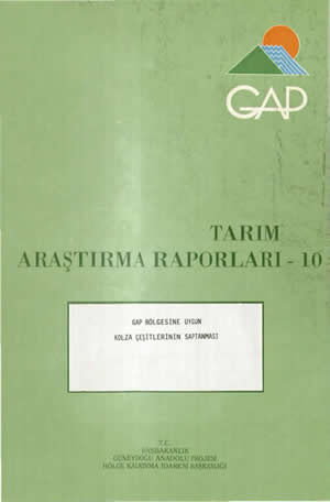 Tarım Araştırma Raporları-10