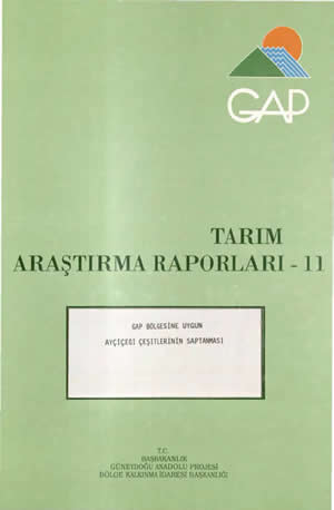 Tarım Araştırma Raporları-11