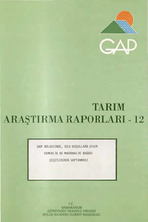 Tarım Araştırma Raporları-12