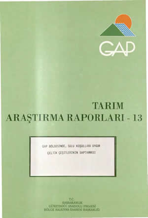 Tarım Araştırma Raporları-13