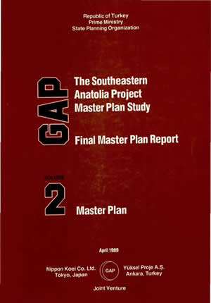 The Southeastern Anatolia Project Master Plan Study Final Master Plan Report Volume 2