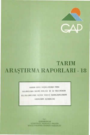 Tarım Araştırma Raporları-18