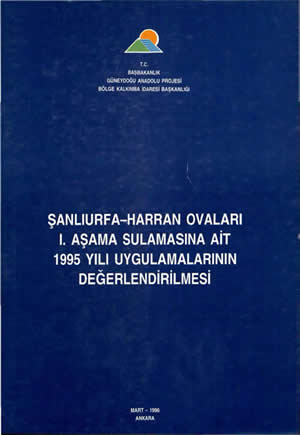 Şanlıurfa-Harran Ovaları 1. Aşama Sulaması
