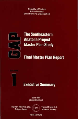 The Southeastern Anatolia Project Master Plan Study Final Master Plan Report Volume 1
