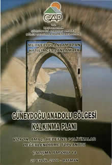 Merkezi Planlamadan Katılımcı Planlamaya GAP Bölge Kalkınma Planı Çalışma Raporu 14