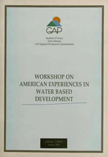 Workshop On American Experiences In Water Based Development
