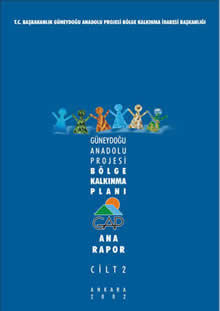 GAP Bölge Kalkınma Ana Rapor Cilt 2