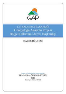 Aylık Haber Bültenleri Temmuz-Ağustos-Eylül 2016