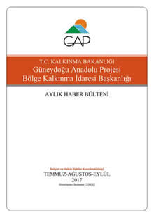 Aylık Haber Bülteni Temmuz-Ağustos-Eylül 2017
