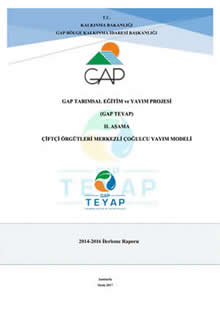 GAP Tarımsal Eğitim ve Yayım Projesi (GAP TEYAP) II. Aşama