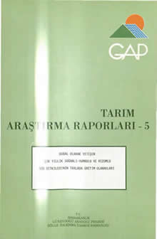 Tarım Araştırma Raporları-5
