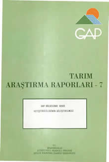 Tarım Araştırma Raporları-7