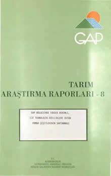Tarım Araştırma Raporları-8