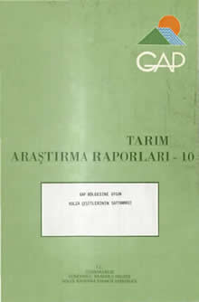 Tarım Araştırma Raporları-10