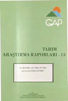 Tarım Araştırma Raporları-13