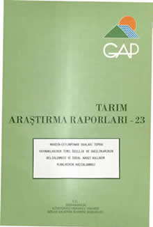 Tarım Araştırma Raporları-23