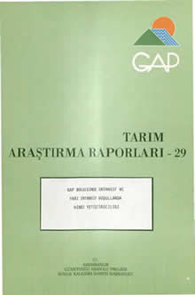 Tarım Araştırma Raporları-29