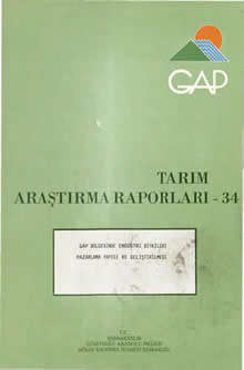 Tarım Araştırma Raporları-34