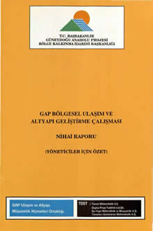 GAP Bölgesel Ulaşım ve Altyapı Geliştirme Çalışması