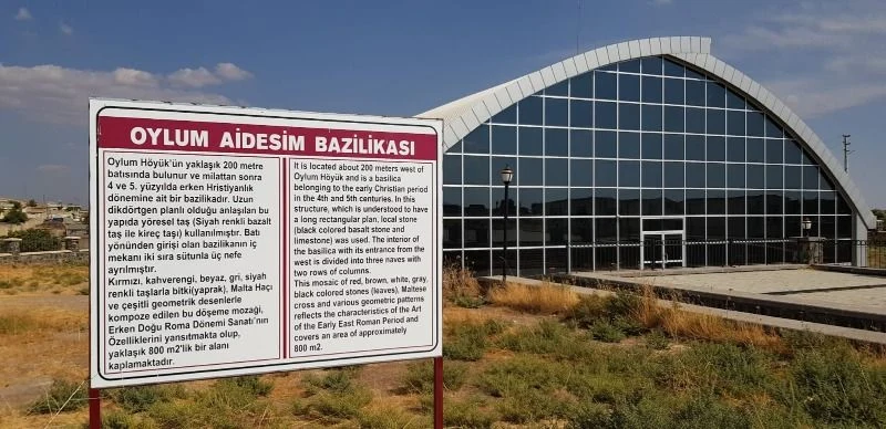 Tarihi Aidesim Mozaikli Bazilikası