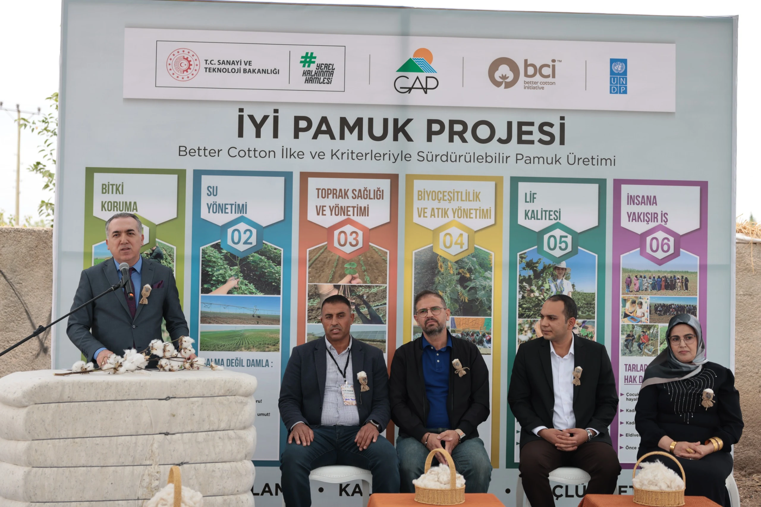 4. İyi Pamuk Çiftçi Buluşması, Şanlıurfa’nın Göktepe Köyü’nde Düzenlendi