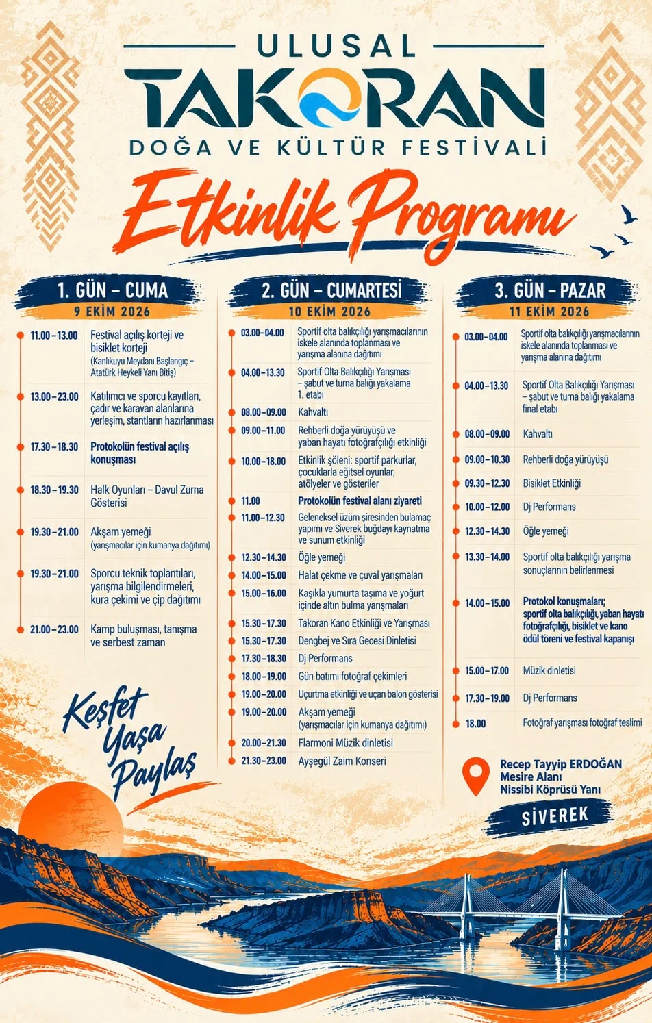 Takoran'da Doğa ve Kültür Buluşması